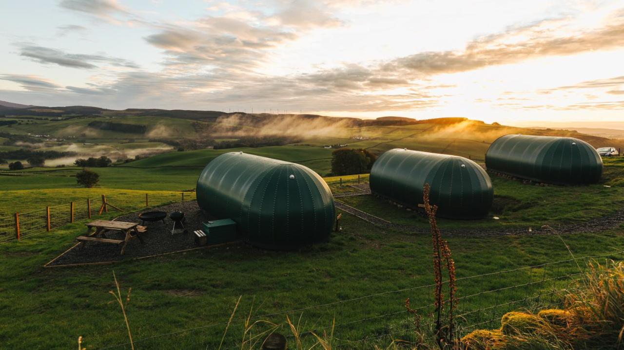 Further Space At Hillhead Farm Luxury Glamping Pods, Dumfries, Scotland Eksteriør billede