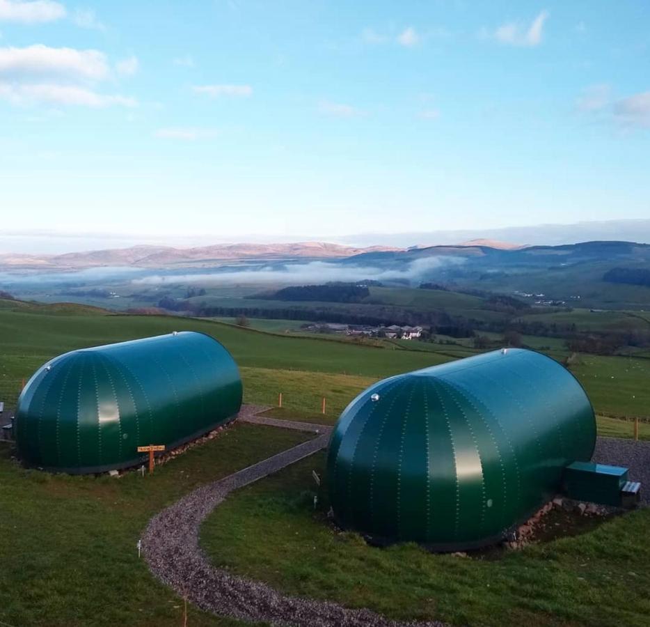 Further Space At Hillhead Farm Luxury Glamping Pods, Dumfries, Scotland Eksteriør billede