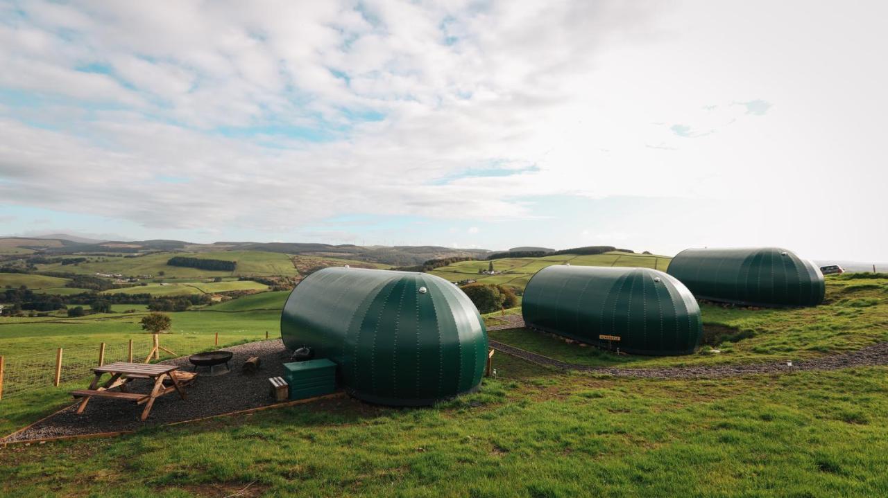 Further Space At Hillhead Farm Luxury Glamping Pods, Dumfries, Scotland Eksteriør billede